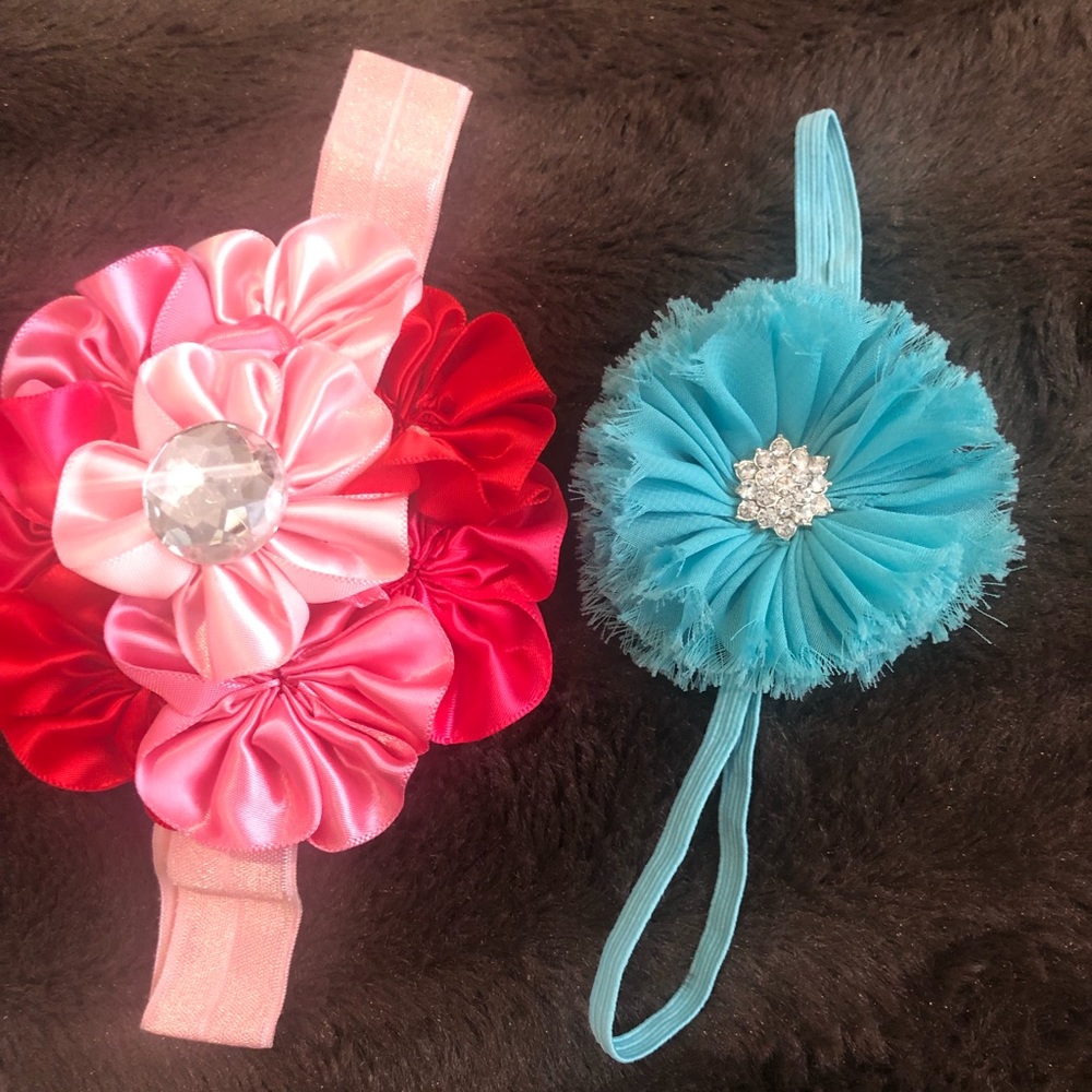 NWOT Set of 2 Handmade Children’s headbands